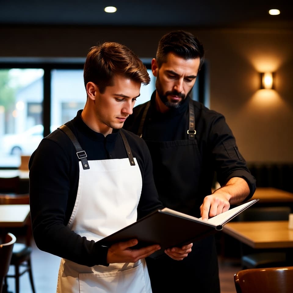 Connect your POS and your menu trains your staff for you